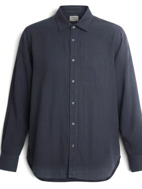 Aspesi - Slim-Fit Cotton-Seersucker Shirt - Blue Small